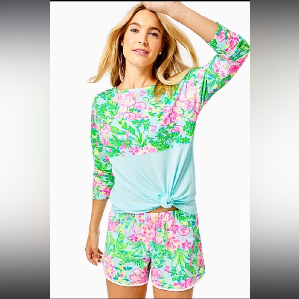 Lily Pulitzer 4” knit pajama short